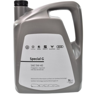 масло VW Special G SAE 5W40 5л