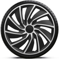 ARGO  Ковпаки TURBO Silver/Blask R16 (к-т)