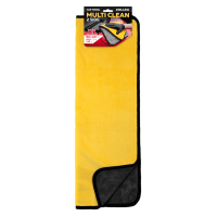Zollex Серветка (мікрофібра) двостороння жовто-сіра 40*60см, 600 г/м2 XL ZP-125/17519
