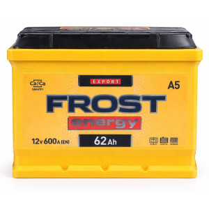 аккумулятор FROST ENERGY 6СТ-62(1) (600A)
