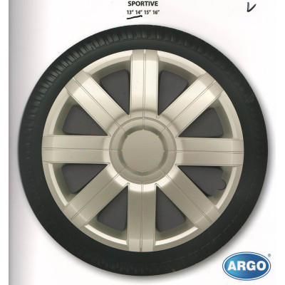ARGO  Ковпаки Sportive R15 (к-т)