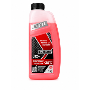 антифриз LUXELINE Long Life G12+ -32°C (червоний) 1кг