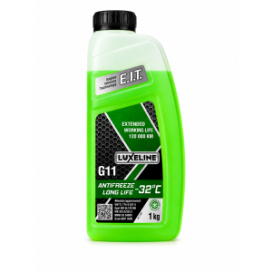 антифриз LUXELINE Long Life G11 -32°C (зелений) 1кг