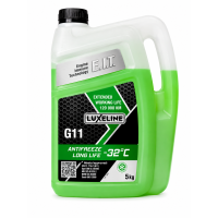 антифриз LUXELINE Long Life G11 -32°C (зеленый) 5кг
