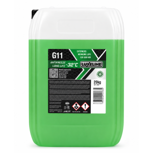 антифриз LUXELINE Long Life G11 -32°C (зелений) 20кг