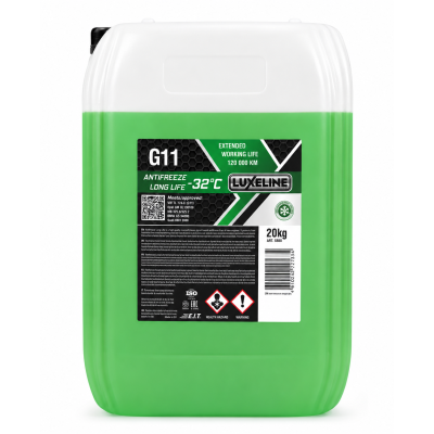 антифриз LUXELINE Long Life G11 -32°C (зеленый) 20кг