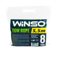 WINSO Трос буксировочный 8т, 5м (сумочка полиэтиленовая)