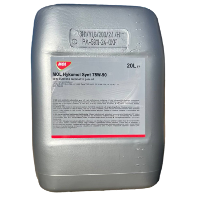 масло MOL Hykomol Synt 75W90 п/с (GL-4/5) 20л