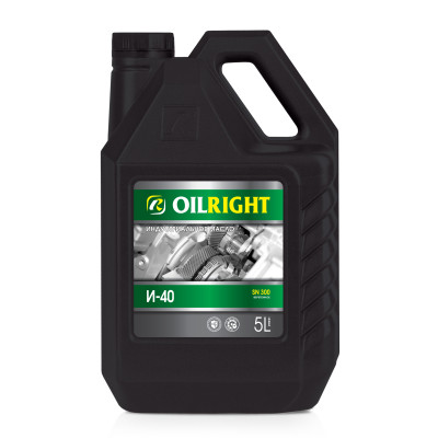 олива OIL RIGHT І-40 А (індустріальна) 5л