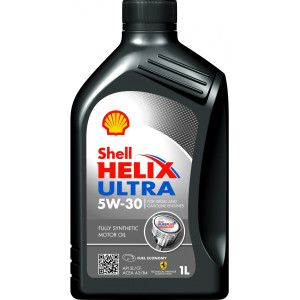 олива SHELL  Helix  Ultra  5W30 1л