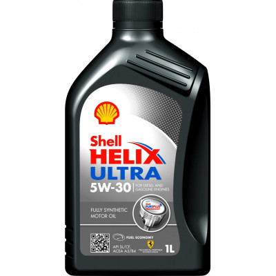 масло SHELL  Helix  Ultra  5W30 1л