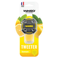 WINSO Освіжувач повітря Tweeter, на дефлектор, 8мл., Lemon WINSO Освіжувач повітря Tweeter, на дефлектор, 8мл., Lemon