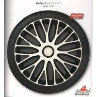 ARGO  Колпаки MUGELLO White&Black R15 (к-т)