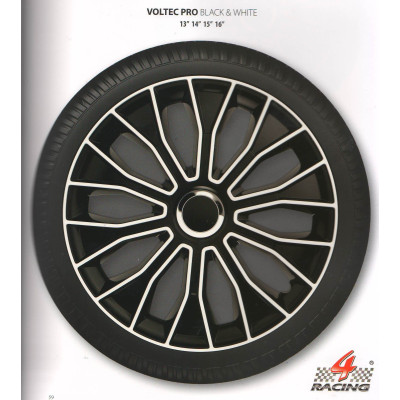 ARGO  Колпаки Voltec White&Black R14 (к-т)