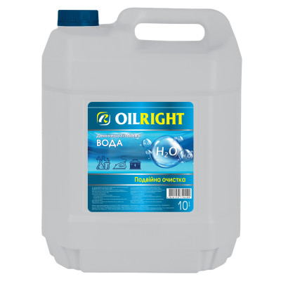 OIL RIGHT Вода 10л (2 ступеня очищення)